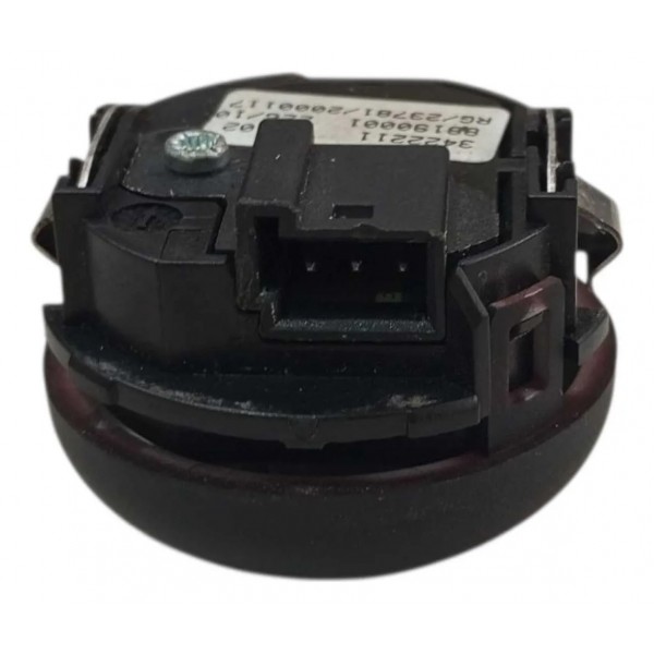 Botão Interruptor Pisca Alerta Segurança Mini Cooper 2010 Preto