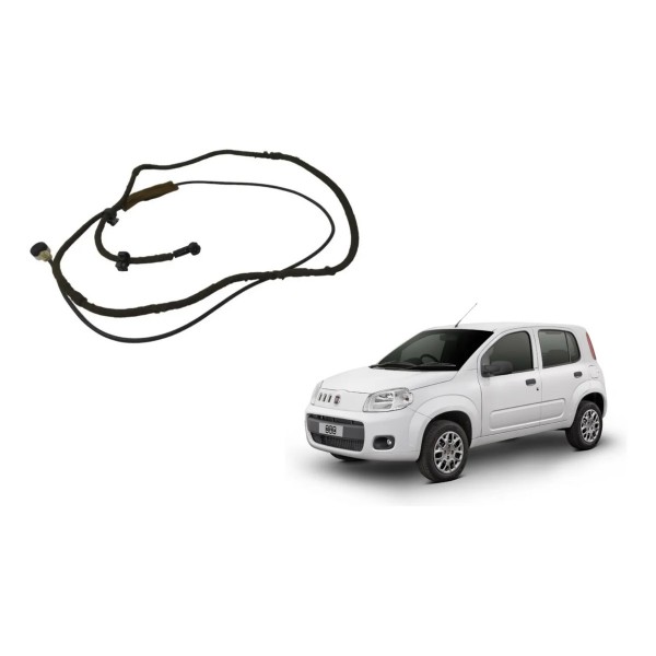 Cabo Antena Rádio Fiat Uno Vivace 1.0 2012 V124 Preto