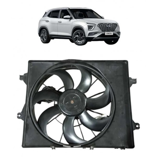 Ventoinha Eletroventilador Creta Hb20 1.0 Turbo 2024 2025