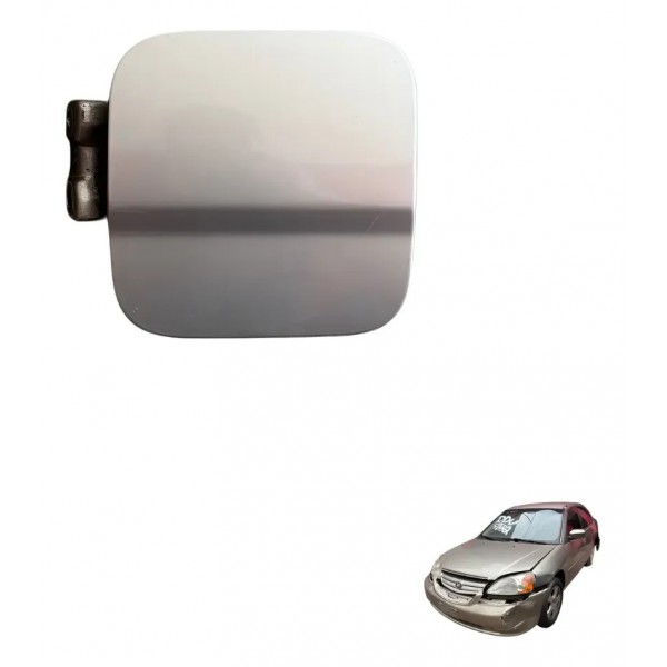 Portinhola Tanque Combustivel Honda Civic 2003 2006 Prateado 2003