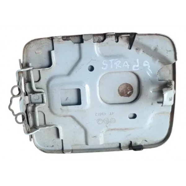 Tampa Portinhola Fiat Strada 2018 Prateado 2018