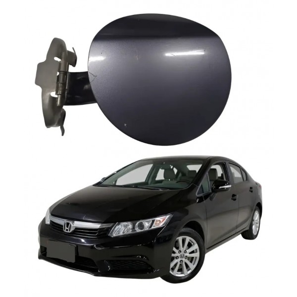 Portinhola Tanque Combustivel Honda Civic G9 Lxr 2012 2013 Preto 2009