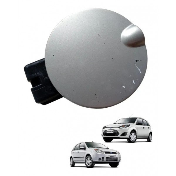 Portinhola Tanque De Combustível Ford Fiesta 2006 A 2011 Cinza 2011