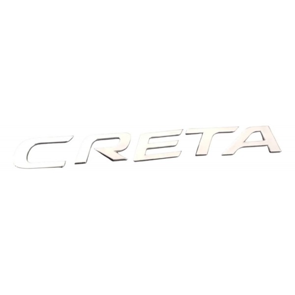 Emblema Letreiro Cromado Creta Todos 2017/2019 Novo Cromado