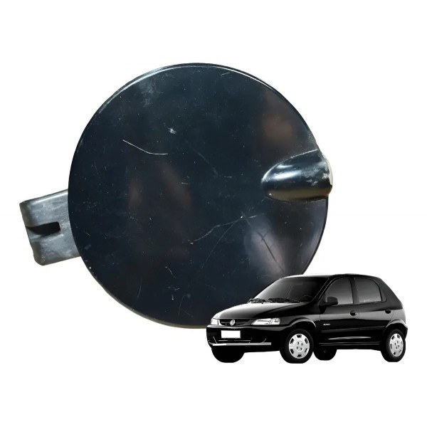 Portinhola Tampa Tanque Combustível Celta 2001 Á 2006 Preto 2005