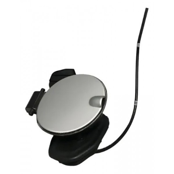 Portinhola Tampa Combustível Ford New Fiesta Hatch 2015 2019 Cinza 2018