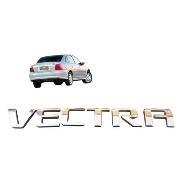 Emblema Letreiro Vectra Gls 2002 2003 2004 2005 Tampa Mala Cromado