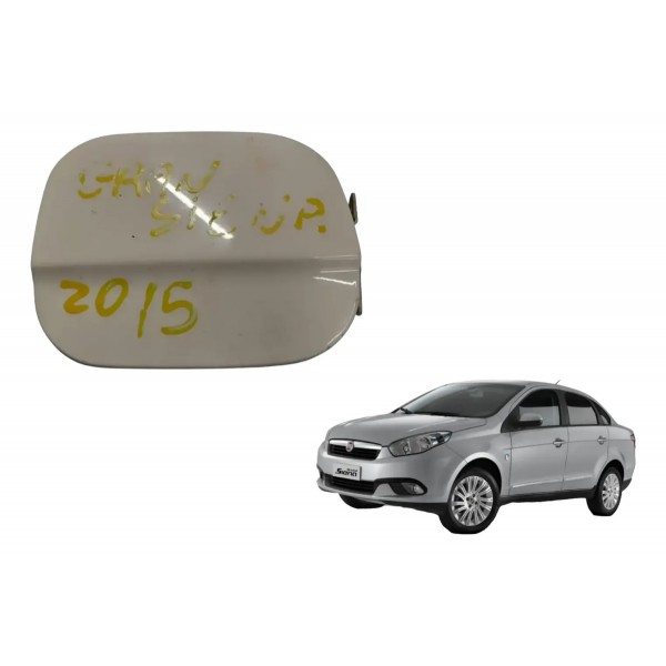 Portinhola Tanque Combustível Grand Siena 2015 Branco 2015