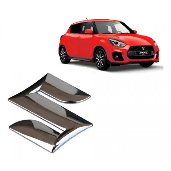 Logotipo Do Emblema Original Suzuki S-presso, Swift, Q Cromado
