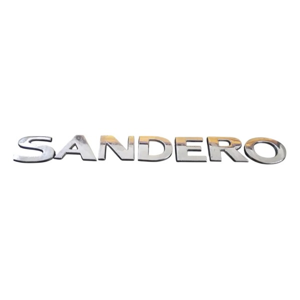 Letreiro Do Porta Malas Renault Sandero 2012 A 2020 Cromado Cromado