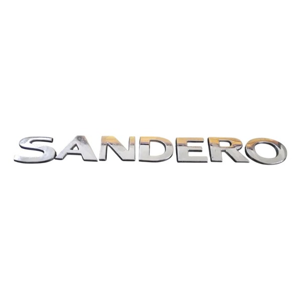 Letreiro Do Porta Malas Renault Sandero 2012 A 2020 Cromado Cromado