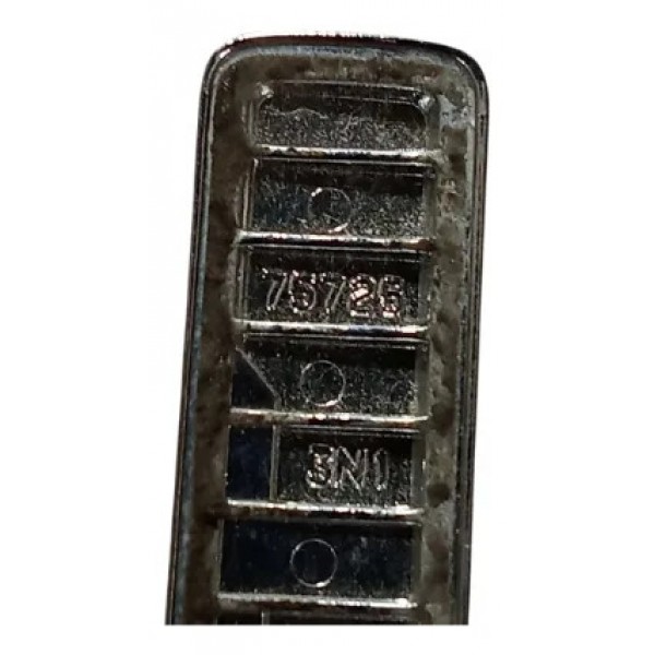 Emblema Turbo Honda Civic G10 17/21 Cromado