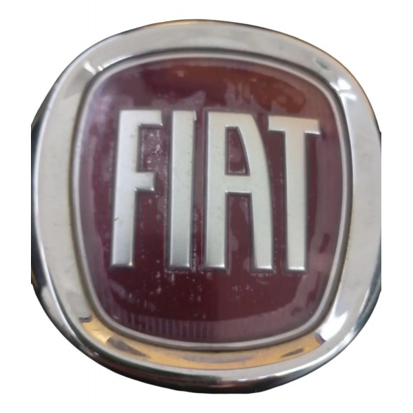 Emblema Fiat Vermelho Grade Original Fiat 500 2010/2018 Vermelho