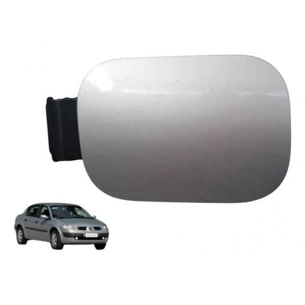 Portinhola Tampa Do Tanque Renault Megane 1.6 2006 Á 2013 Prateado 2008