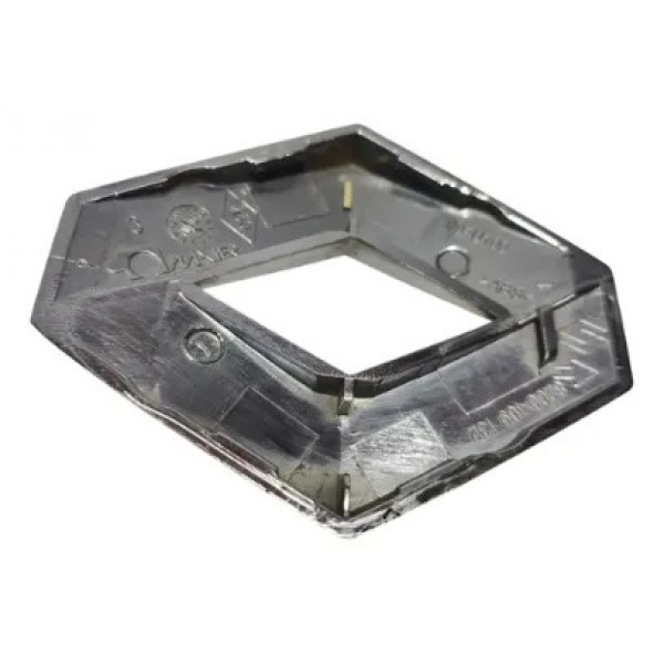 Emblema Tampa Traseira Renault  Sandero 2008 A 2014 Cromado