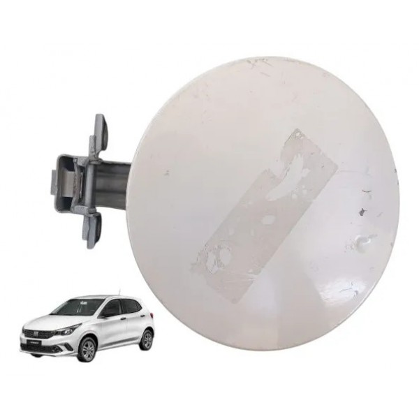 Tampa Portinhola Tanque 52045042 Fiat Argo 2018 A 2022 Branco 2018