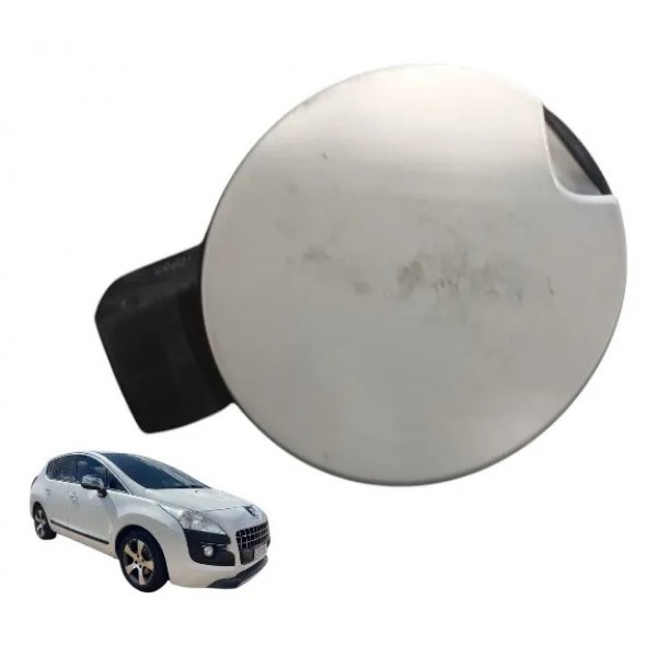 Portinhola Tampa Tanque Peugeot 3008 2011 2014 9682803280 Branco 2012