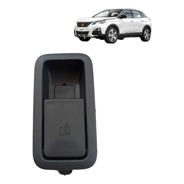 Puxador Banco Traseiro Lado Esq Peugeot 3008 2019 A 2022
