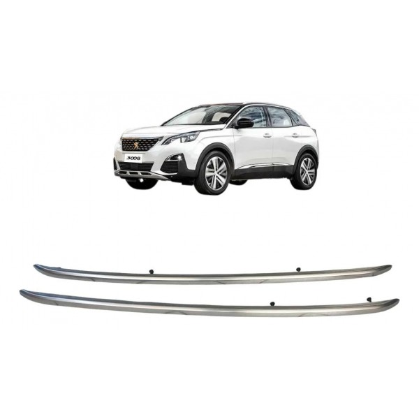 Par Rack Teto Peugeot 3008 Griffe 2019 A 2022