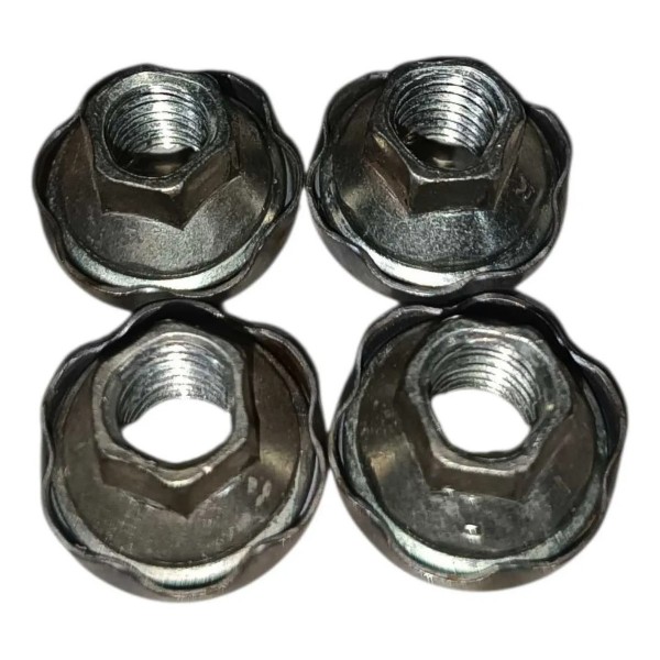 Porca Parafuso Coletor Escape Renault Kwid Intens 2 2023 Prata