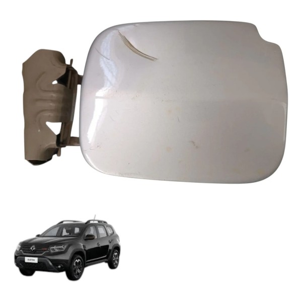 Portinhola Combustivel Renault Duster 2020 990f79856r Prateado 2020
