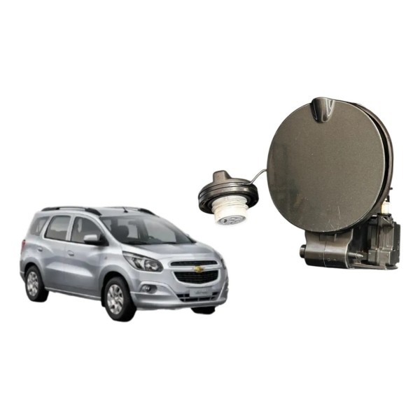 Portinhola Tanque Combustível Chevrolet Spin 2012 13 A 2018 Cinza-escuro 2014