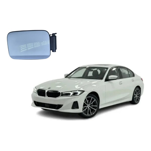 Tampa Portinhola Tanque Combustível Bmw 320i 2.0 E90 N46 10 Grafite Azul Claro 2010