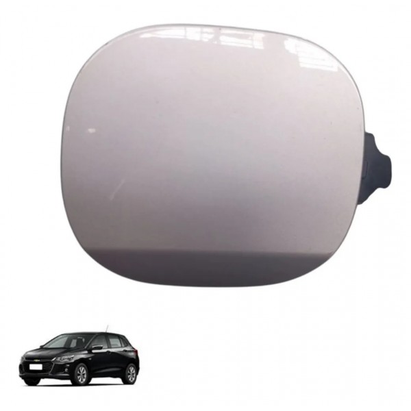 Portinhola Tanque Combustível Onix Hatch 2020 2024 26292497 Prateado 2020