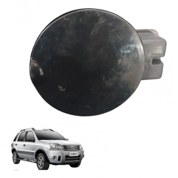 Portinhola Tampa Tanque Ford Ecosport 03/12 2n15 N405a02 Preto 2009