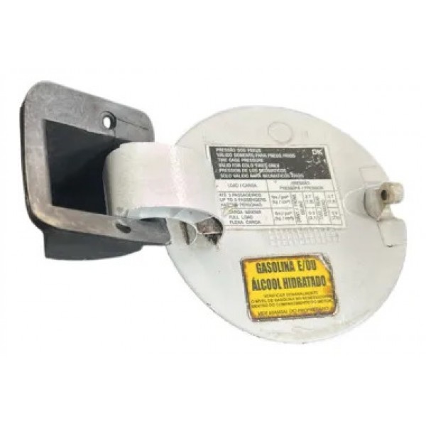 Portinhola Tampa Tanque Combustível Celta 2001 Á 2006 Branco 2001