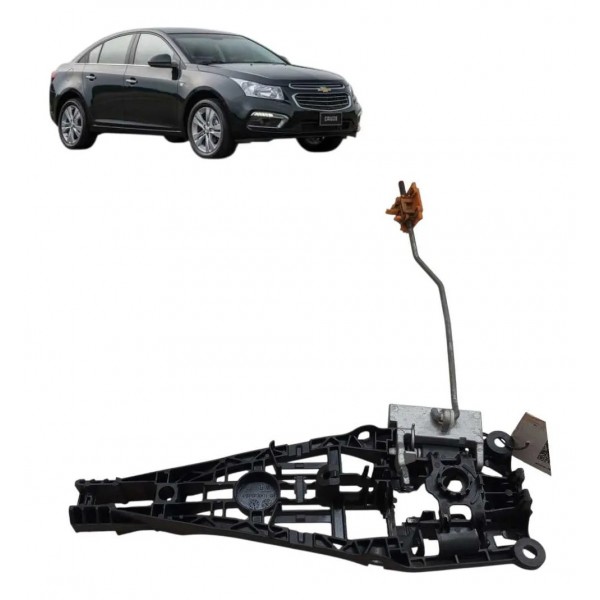 Suporte Macaneta Traseira Direita Chevrolet Cruze 2015 Preto Traseira