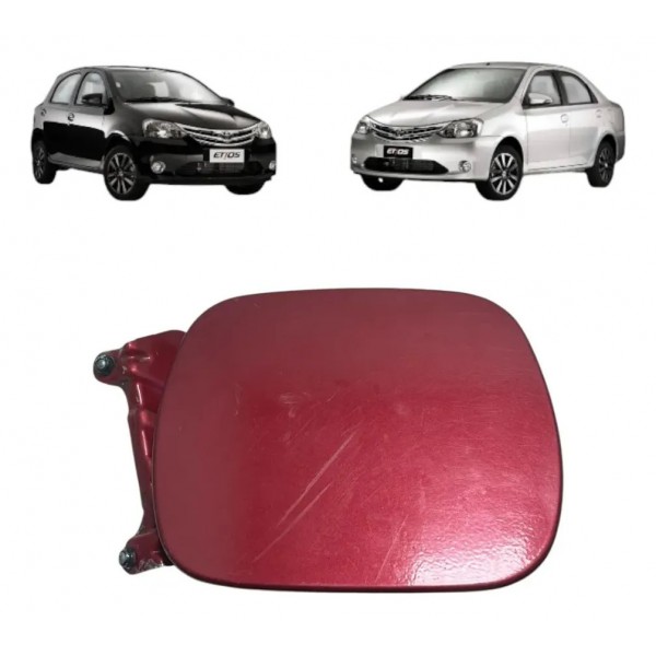 Portinhola Tanque Combustível Etios Hatch 2013 14 A 2021 Vermelho 2013