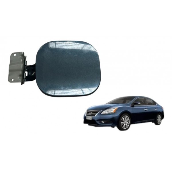 Portinhola Tanque Sentra 2014 Original G81203 Azul-aço 2014 Azul-aço 2014