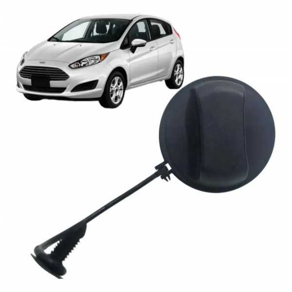 Tampa Tanque Combustível Ford Fiesta 2013 - 2019 Cn159030ca Preto 2018