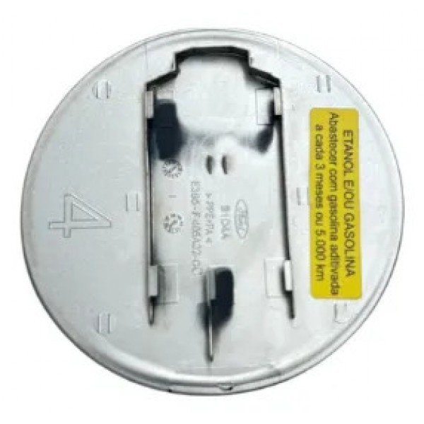 Portinhola Do Tanque De Combustível Ka Sedan 2014 A 2020 Prateado 2014