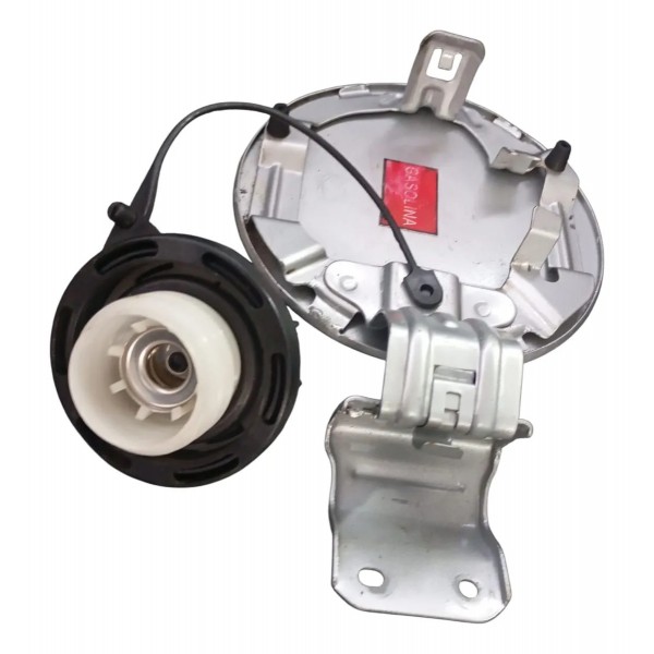 Portinhola Tampa Combustivel Jac J6 2011 2012 2013 Original Prateado 2012