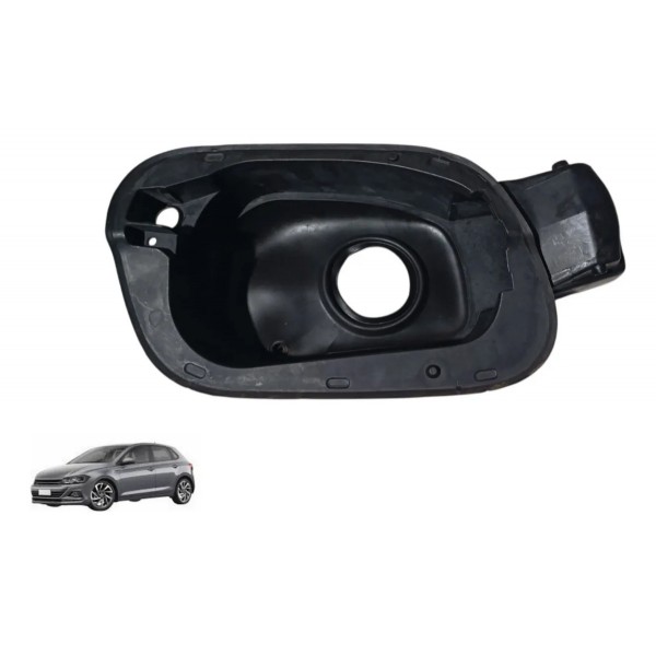 Portinhola Tanque Combustível Volkswagen Polo 2018 A 2022 Preto 2019