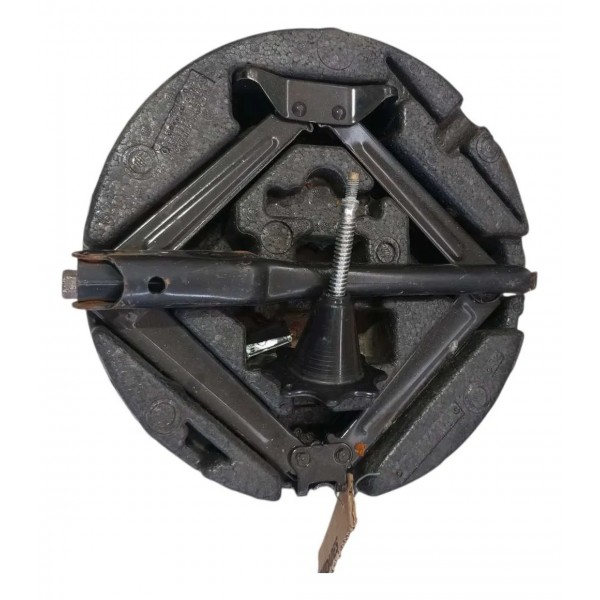 Kit Estepe Carro Chave De Roda Macaco Sanfona