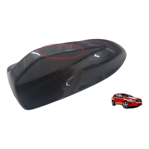 Capa Antena Teto Volvo Xc60 09 A 12 Cinza-escuro