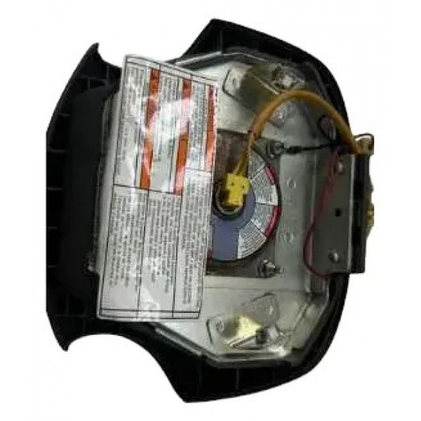 Bolsa Air Bag Capa Buzina Volante Tracker 2001 A 2004 Cinza