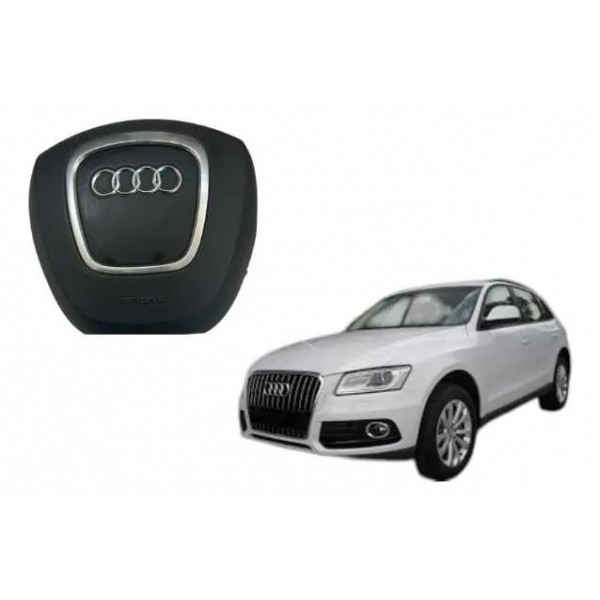 Bolsa Airbag Volante Audi A4 A5 Q5 2006 2007 2008 A 2012 Preto