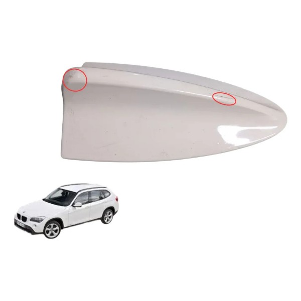 Antena Teto Shark Tubarao Bmw X1 Sdrive18i 2012 Branco