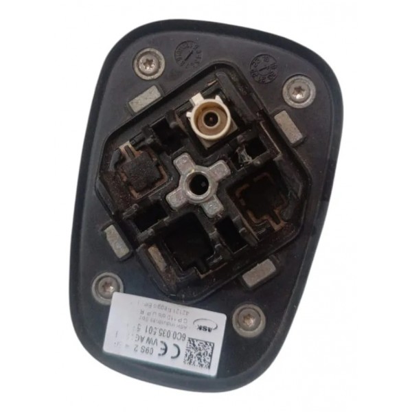 Base Antena Teto Volkswagen Polo Highline 1.0 Tsi 2018 2022 Preto