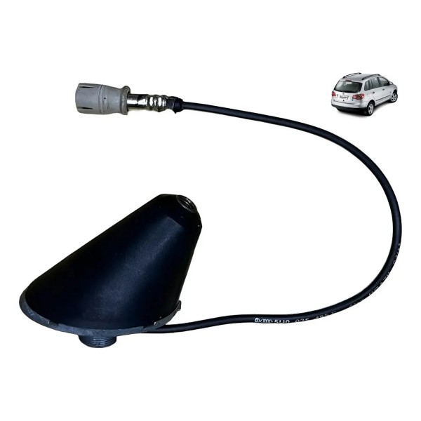 Base Antena Volkswagen Gol Saveiro Voyage Spacefox 2006-2013 Preto
