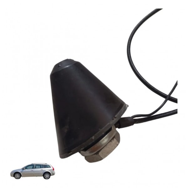 Base Antena Teto Rádio Renault Megane 2008 2009 8200331744 Preto