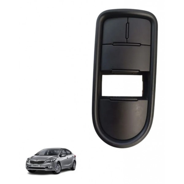 Moldura Do Botão Luz Painel Reostato Kia Cerato 14-18