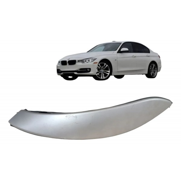 Puxador Porta Dianteira Direita Bmw 328i 320i 2013 2014 2015 Prateado