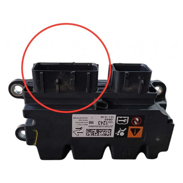 Plug Conector Modulo Airbag Chevrolet Cruze Lt 2015 23 Fios