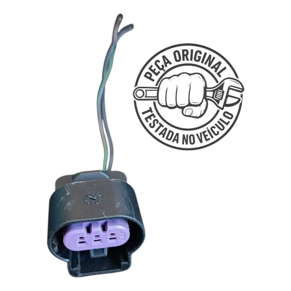 Plug Fechadura Eletrica Capo Dianteiro Gm Cruze 2015 2016