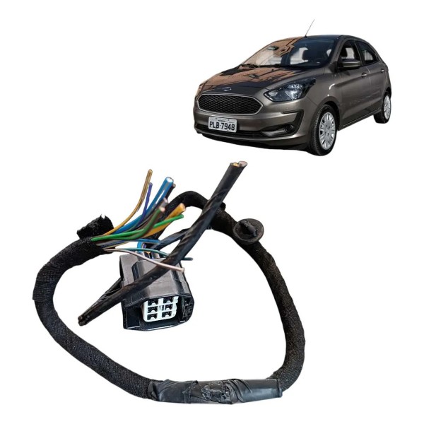 Plug Conector Maquina Vidro Dianteiro Esquerdo Ford Ka 2021